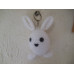Chaveiro ovo coelho em amigurumi ID - 709