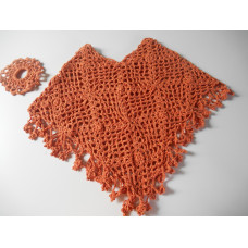 Poncho infantil  em croche  - ID 490