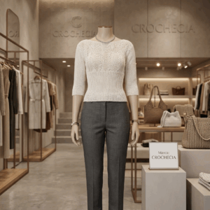 Blusa Artesanal  de Tricô