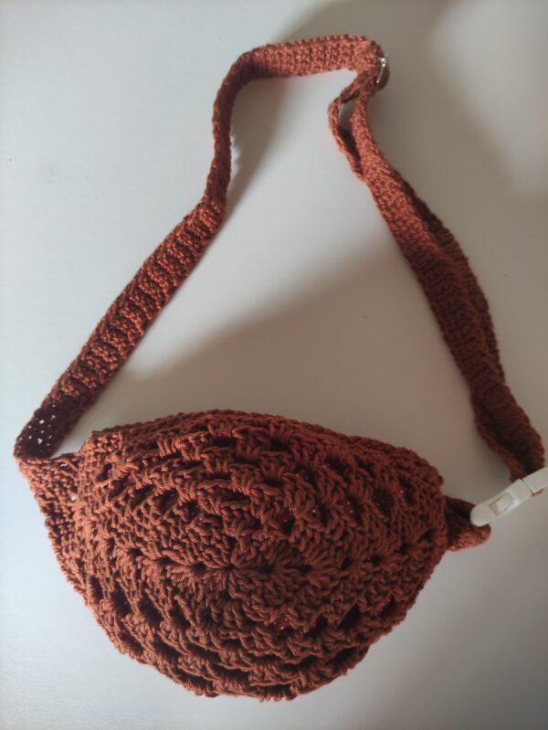 Pochete de croche - Imagem 5